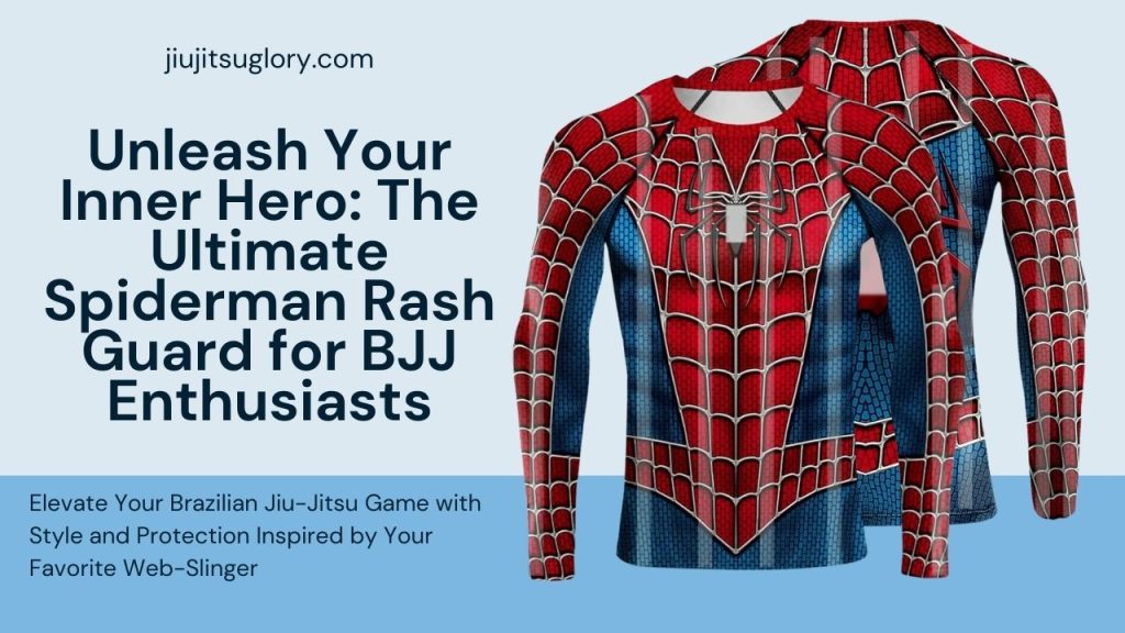 Spiderman Rash Guard BJJ