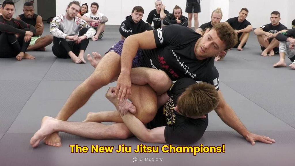 B Team Jiu JItsu members